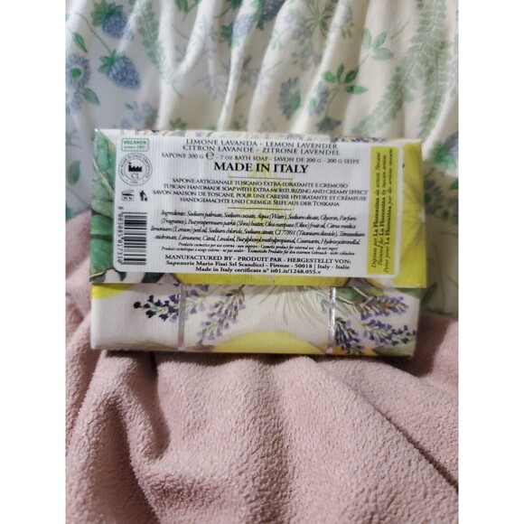 La Florentina Limone Lavanda Soap 200g - Picture 3 of 3